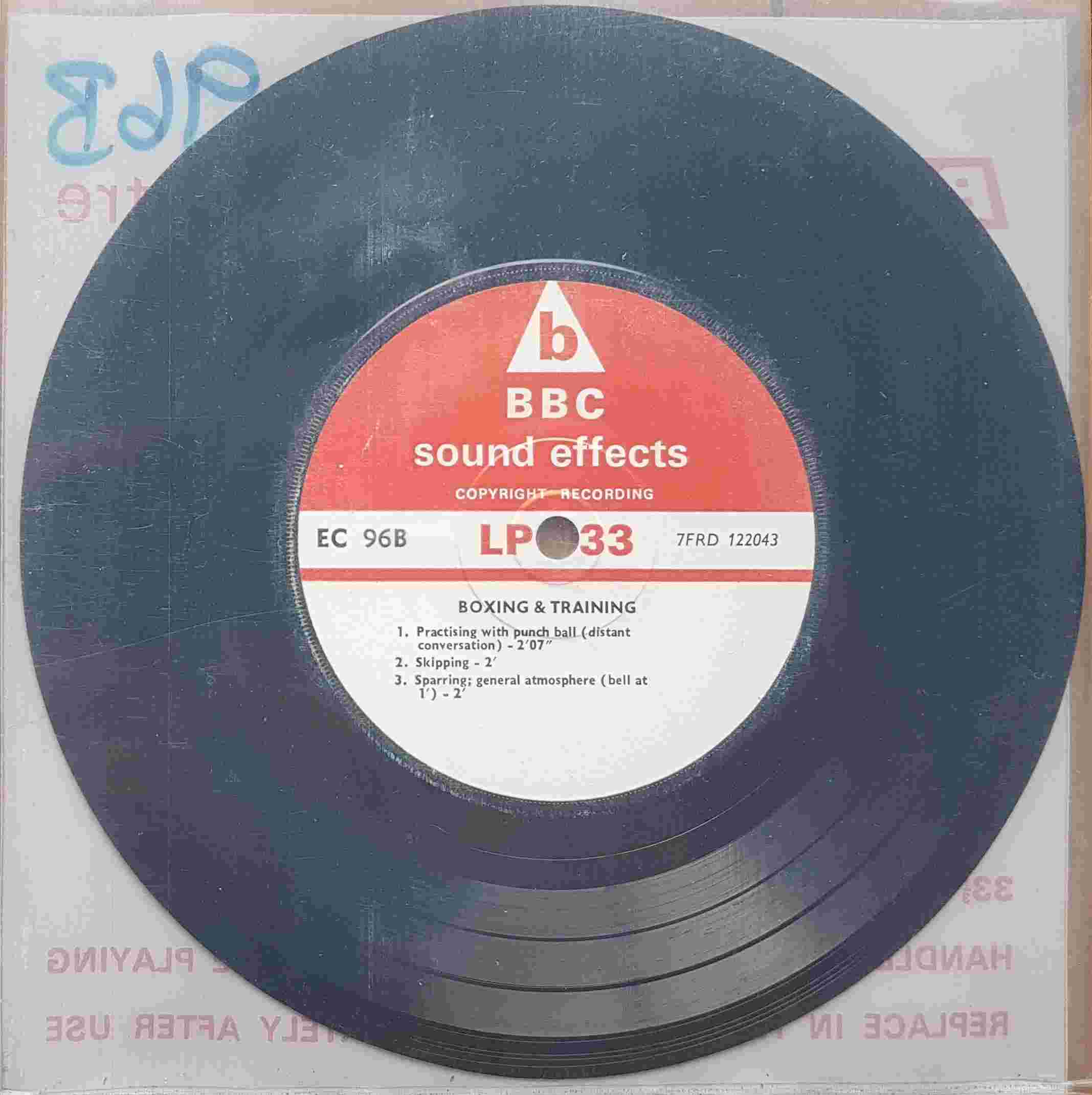Picture of EC 96B Boxing by artist Not registered from the BBC records and Tapes library